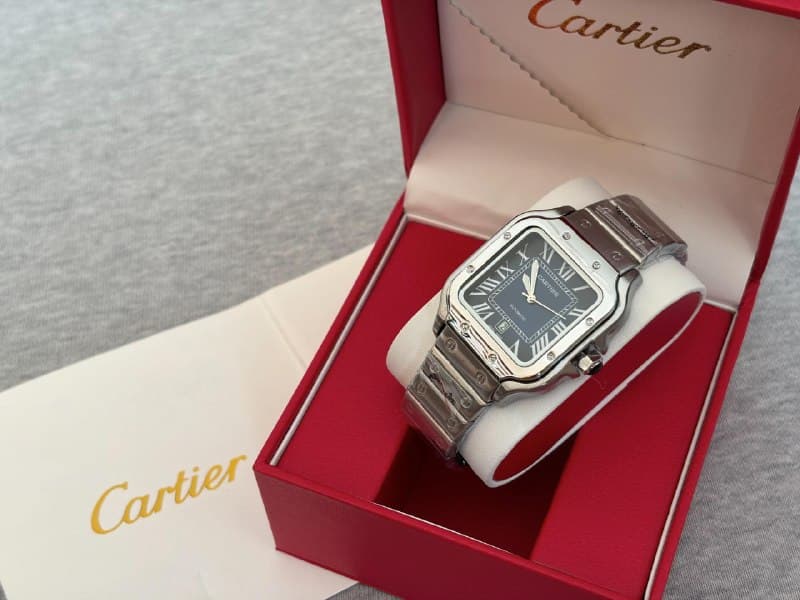 Cartier Santos Blue