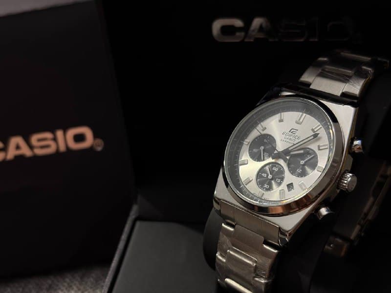 Casio Edifice Sapphire White