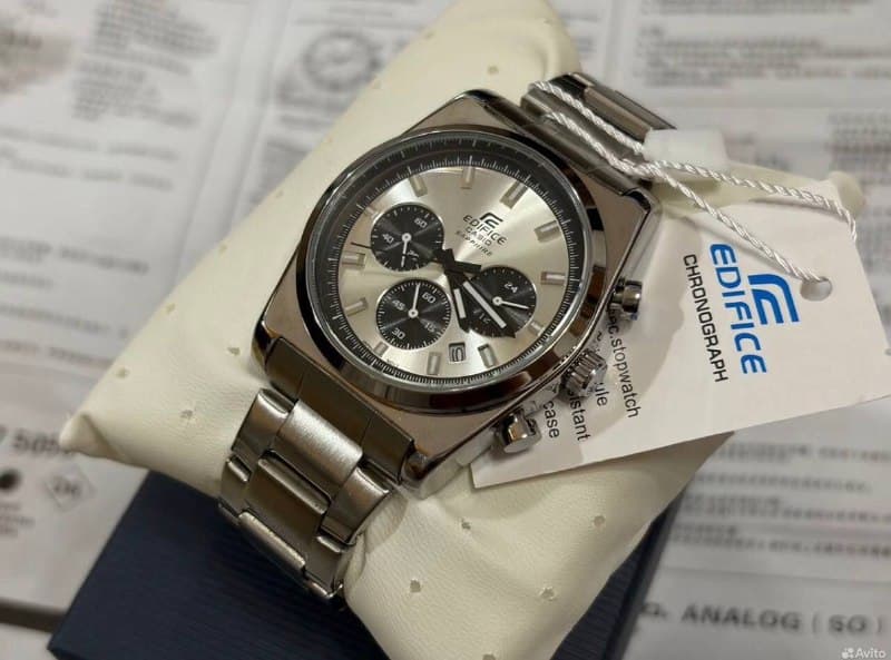Casio Edifice Sapphire White